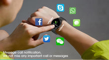 将图片加载到图库查看器，Luxury Popular Trend Smart Watch With LED Color Screen Smartwatch Women Fashion Fitness Tracker Heart Rate monitor
