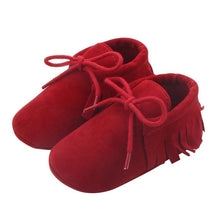 将图片加载到图库查看器，Newborn Baby Shoes Girls Boys Soft Warm Leather Prewalker Anti-slip Shoes Canvas Sports Sneakers Footwear Shoes
