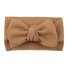 Load image into Gallery viewer, Big Bow Knot Solid Elastic Hairband Headband Stretch Turban Head Wrap Headwear

