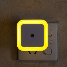 Load image into Gallery viewer, STEVVEX Wireless Sensor LED Night Light with  EU and  US Plug Mini Square Night Lights For Baby Room Bedroom Corridor Lamp multi purpose
