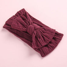 Load image into Gallery viewer, Modern Baby Girl Headband Autumn Winter Twist Knot Hair Band Knit Cotton Elastic Headbands Turban
