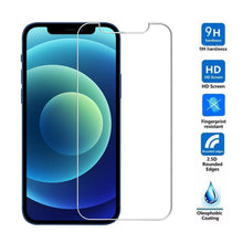 将图片加载到图库查看器，4Pcs Protective glass on For iPhone 14 13 12 11 Pro Max XS XR Mini screen protector Tempered glass For iphone 7 8 14 Plus glass Clear Screen Protector Guard Anti Scratch Screen Protector For iPhone
