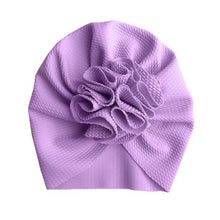 Load image into Gallery viewer, Modern New Lovely Flower Baby Girl Hat Turban Newborn Baby Cap Bonnet Kids Hat For Girls Baby In Trend Design
