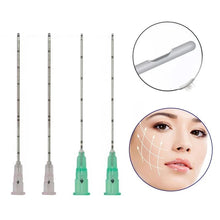Load image into Gallery viewer, 50pcs Blunt-tip Cannula for filler injection 14G 18G 20G 21G 22G 23G 25G27G30G uric acid facial filling nose slight blunt needle
