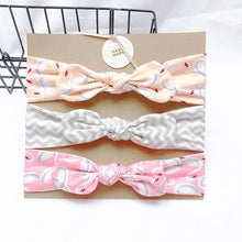 将图片加载到图库查看器，Baby Headbands For Newborn Hair Band Cute Baby Bow Flower Elastic Bow Headwear Kids Gifts Girl Hair Accessories
