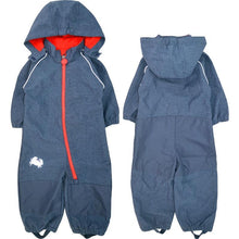Load image into Gallery viewer, Ski suit For Children Soft Shell Outdoor Jacket Waterproof  Fleece Lining Jumpsuit For Boys and Girls In Modern Colorful Design
