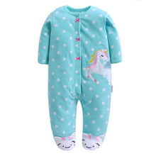 Load image into Gallery viewer, Home Love Romper Fleece Jumpsuit For Newborn Baby Boys And Baby Girl  New Born Baby Clothes
