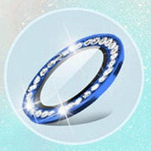 Load image into Gallery viewer, 2023 New Diamond Bling Metal Ring Glass Protective Cap For iPhone 14 13 12 11 Pro Max Mini Camera Lens Circle Protector Paste Tempered Glass Camera Cover Camera Lens Protector
