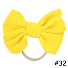 Load image into Gallery viewer, Headband Bow Girl Headbands Nylon Elastic Hair Accessories Photography Props For Baby Girls In Elegant Design
