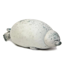Load image into Gallery viewer, Angry Blob Seal Pillow – Cute 3D Chubby Sea Lion Plush Toy Gift
