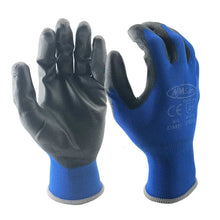 Load image into Gallery viewer, 24PCS Professional Protective Gloves – PU Coated Work Gloves for Construction, Gardening &amp; Light-Duty Tasks
