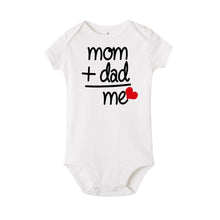 Load image into Gallery viewer, Modern Newborn Toddler Baby Boy Girl Dad +Mom Outfit Costume Romper Short Sleeve Clothes Jumpszuit for Baby Girl and Baby Boys
