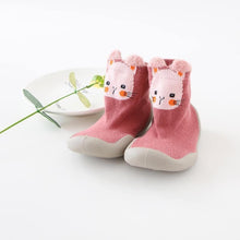 Load image into Gallery viewer, Modern Baby Comfortable Toddler First Walker Girl Kids Soft Rubber Shoe Anti-slip Boy Shoes
