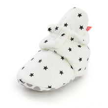Load image into Gallery viewer, Stylish Baby Boy Girl Socks Toddler Shoes Solid Prewalkers Booties Cotton Winter Soft Anti-slip Warm Newborn Infant Shoes
