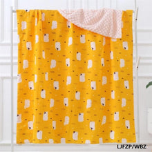 Load image into Gallery viewer, Modern Luxury Kids Blanket Baby Receiving Blanket Sleeping Bed Blanket Soft Newborn Swaddle For Kids
