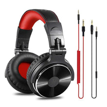 将图片加载到图库查看器，STEVVEX Wired Professional Studio Pro DJ Headphones With Microphone Over Ear HiFi Monitor Music Headset Earphone For Phone PC
