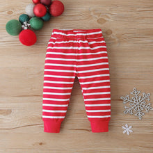 将图片加载到图库查看器，Christmas Baby Set Unisex 3PCS Cotton Bodysuits Pants Hat Full Sleeve Print Baby Clothes For Christmas For Girls And Girls
