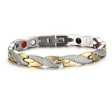将图片加载到图库查看器，Elegant Modern Twisted New Luxury Amazing Healthy Magnetic Fashion Bracelet For Women and Man
