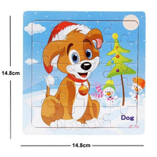 Load image into Gallery viewer, 38 Style Cartoon Wooden Puzzle Children Animal/ Vehicle Toy For  2-6 Year Baby Early Educational Toys for Kids
