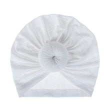 将图片加载到图库查看器，Trend New Mother &amp; Baby Hat Soft Cotton Turban Hat Baby Elastic Toddler Infant Cap For Girls and Women
