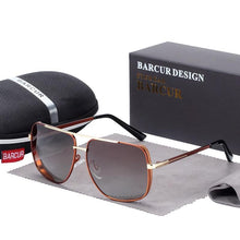 将图片加载到图库查看器，Luxury Elegant Square Polarized Sunglasses Brand Driving Glasses for Men and Boys With UV400 Protection
