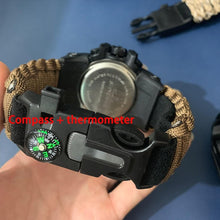 Load image into Gallery viewer, Survival Men Sports Watch With Outdoor Compass In Top Luxury Brand G Style Military Digital Watches Waterproof 50M relogio masculino
