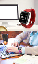 将图片加载到图库查看器，Stevvex D13 Smart Watches 116 Plus With Heart Rate Watch Smart Wristband Sports Watches With Waterproof Protection For Android Sistems
