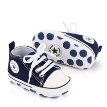 将图片加载到图库查看器，New Soft Baby Sneaker For Newborn Sport Shoes For Baby Boys Girls Infant Toddler Bottom Anti-slip First Walkers 0-18 M
