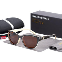 Load image into Gallery viewer, NEW TR90 Ladies and Woman  Gradient Cat Eye Sunglasses Polarized Glasses In Modern Luxury Style and With UV Protection
