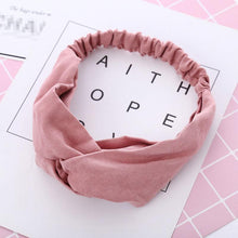将图片加载到图库查看器，Cute Baby Girl Headbands Twisted Knotted Elastic Kids Hair Bands Turban Soft Children Head Bands for Baby Girls Hair Accessories
