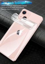 Load image into Gallery viewer, Full Cover iPhone 14 13 11 12 XS MAX XR X 7 8 6 6S SE Pro MAX Plus Mini Soft Back Phone Screen Protector Anti Bubble/Scratch Ultra Thin Tempered Glass Screen Protector
