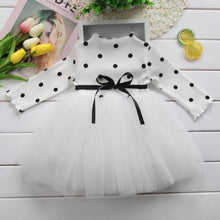 Load image into Gallery viewer, Modern Elegamt Newborn Princess Infant Baby Girl Clothes Polka Dot Tutu Ball Gown Party Dresses For Girls and Babies
