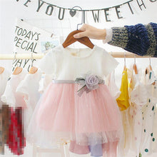 将图片加载到图库查看器，Modern Luxury elegant Newborn Baby Girl Dress for New Fashion  Cute Princess Baby Dress Infant Clothing
