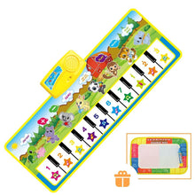 将图片加载到图库查看器，Electronic Musical Mat Carpets Keyboard Baby Piano Play Mat Toy Musical Instrument Music Toys Educational Toys Fro Kids
