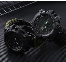 Load image into Gallery viewer, Military Survival  Men Watch With Compass/whistle /scraper/Waterproof 30M Outdoor Men Sports G Style -Shock Watch Relogio Masculino
