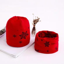 Load image into Gallery viewer, Star Print Cotton Hat And Scarf  Baby Beanie Kids Caps Children's Accessories For Boys and Girls
