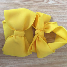 Load image into Gallery viewer, Modern Luxury Big Puff Bow Baby Girl Headbands for Girls Baby Turban Headband For Girls Baby
