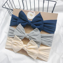 将图片加载到图库查看器，Baby Headbands For Newborn Hair Band Cute Baby Bow Flower Elastic Bow Headwear Kids Gifts Girl Hair Accessories
