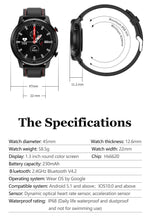 将图片加载到图库查看器，Modern Full Round Touch Display Smart Watch for Men In Business Luxury Style With IP68 Waterproof Protection and Heart Rate Blood Pressure Monitor 5 Days Standby Smartwatch
