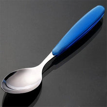 Load image into Gallery viewer, Baby Gadgets Tableware Set Children Utensil Stainless Steel Toddler Dinnerware Cutlery Cartoon Infant Food Feeding Spoon and Fork
