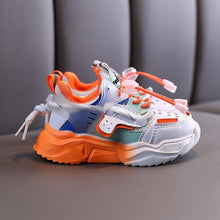 将图片加载到图库查看器，Baby Girls Boys Casual Shoes Soft Bottom Non-slip Breathable Outdoor Fashion Kids Sneakers Children Sports Shoes
