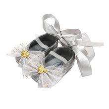 将图片加载到图库查看器，Cute Baby Dance Shoes Toddler Shoes Bow Tie Baby Princess Shoes Dance Shoe Newborn First Walkers 0-18M
