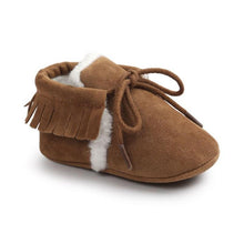 Load image into Gallery viewer, Cute Baby Infants Shoes Dot Knitting Boots Casual Non-slip Soft Soled Walking Shoes
