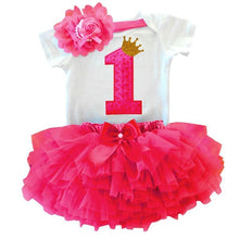 Load image into Gallery viewer, Unicorn Party Dresses For 1 Year Baby Girl Birthday Outfits FOr 1st Birthday Party
