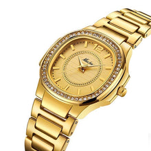 Load image into Gallery viewer, Luxury Modern Elegant Women Watches In Fashion 2021 Style Designer Ladies Watch Luxury Brand Diamond Quartz Gold Wrist Watch Gifts For Women and Girls
