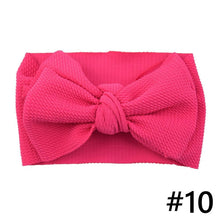Load image into Gallery viewer, Baby Girls Headband Big Bow Hair Band Kids Adjustable Head Wrap Turban Infant Hair Accessories
