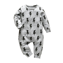 Load image into Gallery viewer, Modern Printed Baby Boys and Girls Romper Cotton Long Sleeve Jumpsuit for Infant Clothing Newborn Baby Kids
