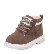 Load image into Gallery viewer, Modern Fashion Children Casual Shoes Autumn Winter Boots Boys Shoes Fashion Leather Soft AntI Slip Girls Boots
