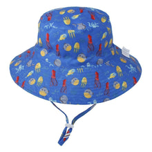 Load image into Gallery viewer, Modern Baby Hat for Girls &amp; Boys Kids Bucket Hat Travel Beach Hat Baby Cap Sun Hats with Windproof Rope
