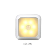 将图片加载到图库查看器，STEVVEX Wireless LED Pair Lamps with Motion sensor night lights lamp bedroom water closet Cabinet Corridor  Stairwell  Entrance battery lights
